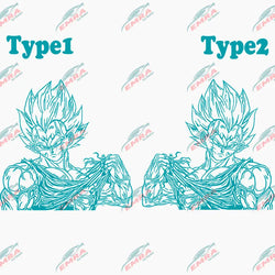 Big Anime Car Sticker Whole Body Car Customization For Side Decorate Exterior Accessories Waterproof PVC Vinyl Decals (ONLINE ORDER ONLY)