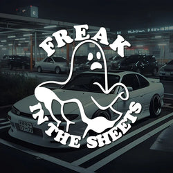 "FREAK IN THE SHEETS"stickers,high quality funny decal for cars trucks motorcycles &laptops!Durable Automobiles Accessories (ONLINE ORDER ONLY)