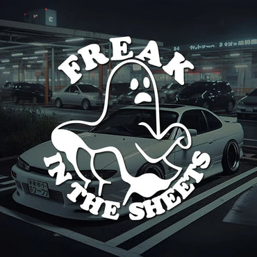 "FREAK IN THE SHEETS"stickers,high quality funny decal for cars trucks motorcycles &laptops!Durable Automobiles Accessories (ONLINE ORDER ONLY)