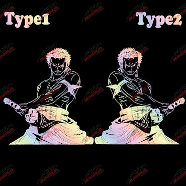 Japanese Anime Car Sticker Cartoon Character External Accessories Big Picture Sports Style Die Cutting Vinyl Decals (ONLINE ORDER ONLY)