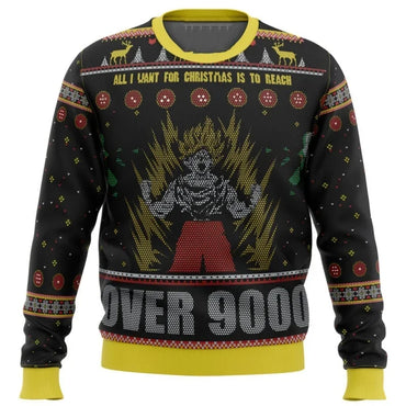 Dragon Ball 3D Sweatshirt: Goku Saiyan Christmas Jersey Men Kids (ONLINE ORDER ONLY)