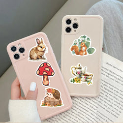 10/50Pcs Autumn Forest Scenery Paper Sticker Diy Diary Album Decoration Stickers Scrapbooking Planner Label Scrapbook Sticker (ONLINE ORDER ONLY)