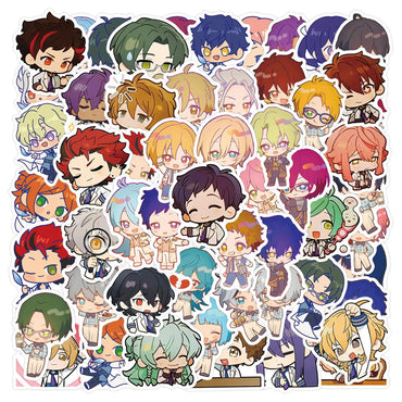 10/30/60PCS Ensemble Stars Stickers Funny Game Graffiti Decals Fridge Luggage Laptop Phone Guitar Car Bike Skateboard Sticker (ONLINE ORDER ONLY)