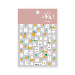 1pc 3D Cloud Moon Design Nail Art Stickers Ultra Thin Self Adhesive Nail Art Decals White Clouds Nail Art Decoration Supplies *N (Online Order Only)