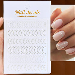 1PC Heart Love Design 3D Nail Art Sticker English Letter Self-Adhesive Slider Valentine's Day DIY Manicure Tips Accessories Tool (ONLINE ORDER ONLY)