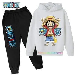 One Piece Hoodies Kids Fashion 2025 Luffy Pullover (ONLINE ORDER ONLY)