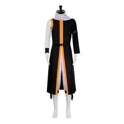 Natsu Dragneel Fairy Tail Cosplay Costume Blue Black