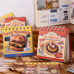 45 Sheets 4 Various Styles of Sticker Books Cute Cut Film Sticker Journal Handbook Scrapbooking Kawaii Decoration Sticker Gift (ONLINE ORDER ONLY)