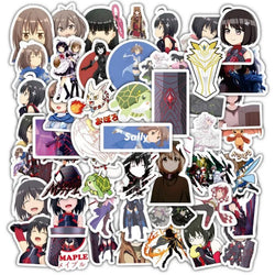 Bofuri Stickers: 60pcs Defense Max Luggage Phone Notebook Decor (ONLINE ORDER ONLY)
