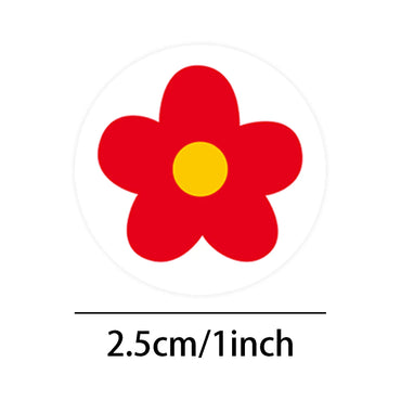 100-500pcs Flowers Reward Sticker for Kids Scrapbooking Decorative Stickers Gift Seals Stickers Teachers Classroom Supply (ONLINE ORDER ONLY)