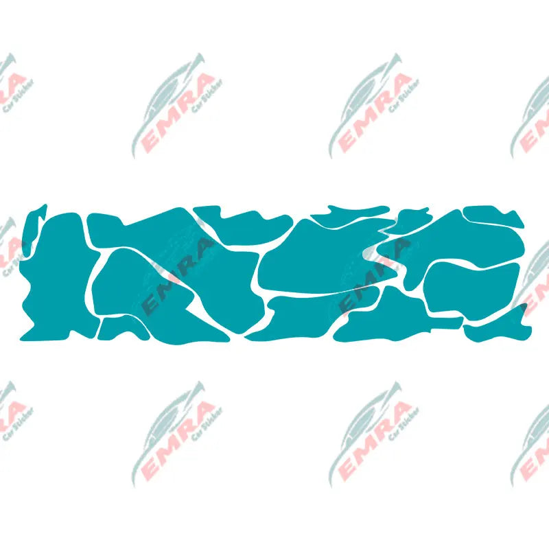 Universal Car Sticker For External Accessories Camouflage Stickers Decoration Side Kit  Adjust Molding Waterproof Vinyl Decals (ONLINE ORDER ONLY)
