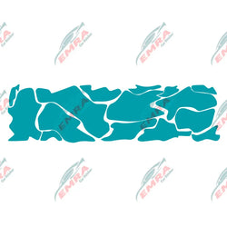 Universal Car Sticker For External Accessories Camouflage Stickers Decoration Side Kit  Adjust Molding Waterproof Vinyl Decals (ONLINE ORDER ONLY)