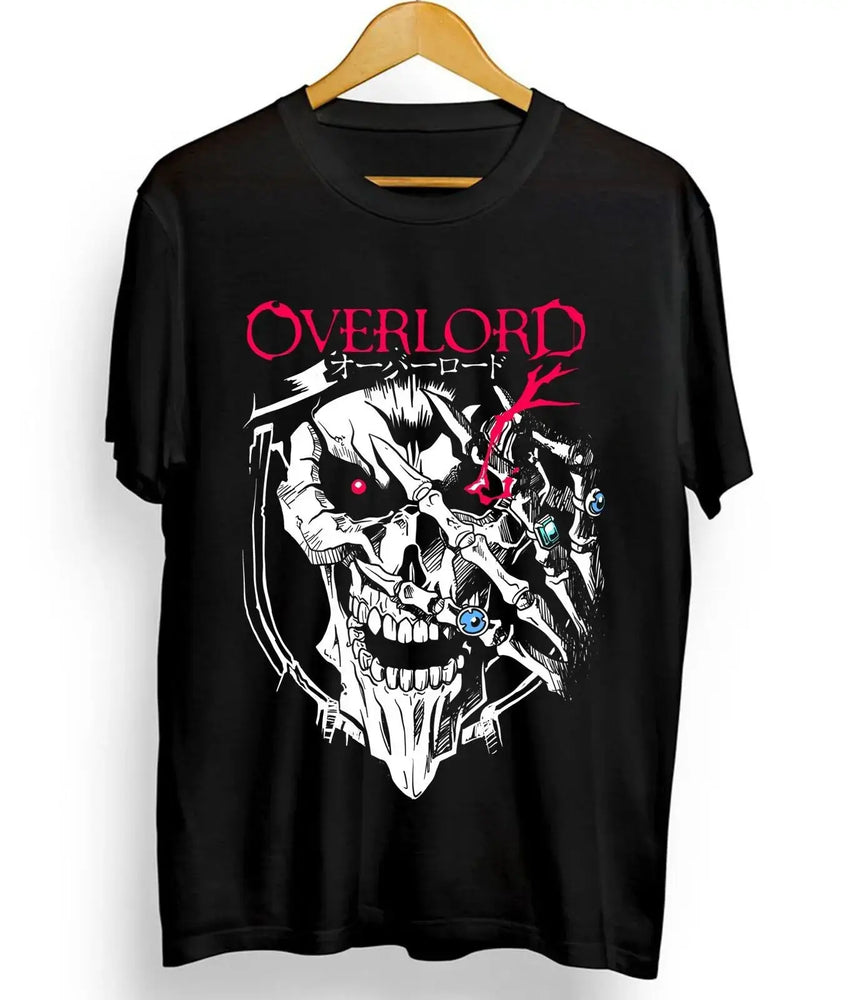 Overlord Ainz T-shirt Anime Manga Gift Shirt All Sizes (ONLINE ORDER ONLY)