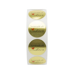 100-500pcs Golden Thank You Sticker For Parents Friends Round Style Tag Labels For Business Bag Envelope Seal Reward Gift (ONLINE ORDER ONLY)