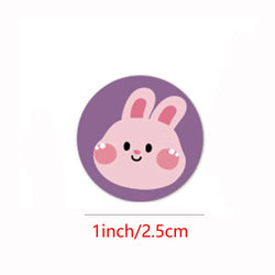 100-500pcs Round Cake Stickers for Kids Teacher Reward Stickers Scrapbooking Journal Personal Planner Diary Letter Envelope (ONLINE ORDER ONLY)