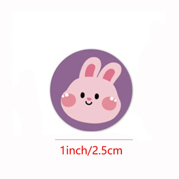 100-500pcs Round Cake Stickers for Kids Teacher Reward Stickers Scrapbooking Journal Personal Planner Diary Letter Envelope (ONLINE ORDER ONLY)