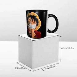 Monkey D Luffy Quotes One Piece Mug: Funny Kids Gift (ONLINE ORDER ONLY)