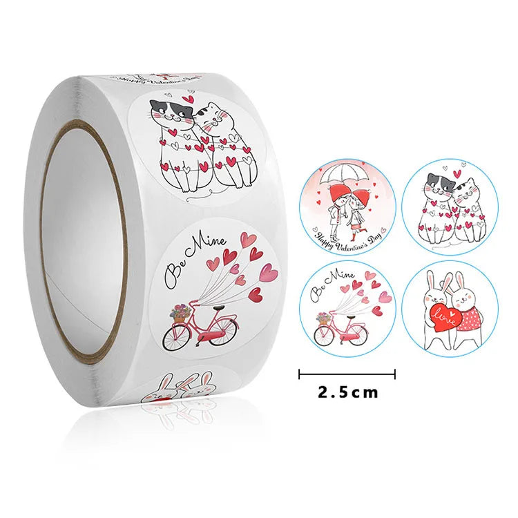 100-500PCS Thank You Stickers for Business Packaging Merci New Home Made Sticker Rolling Packag Stickers Photocard Decor Labels (Online Order Only)