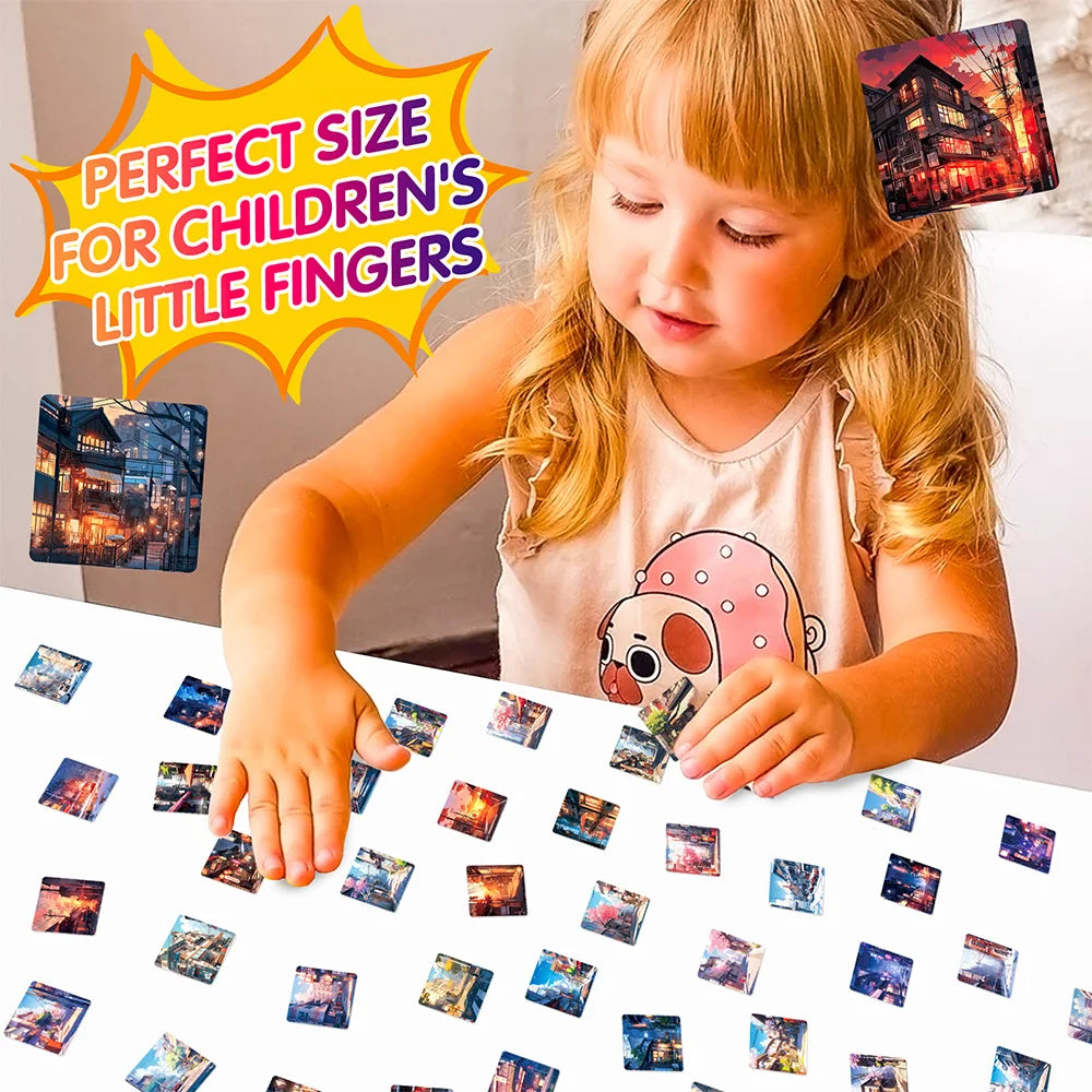 10/30/50pcs INS Kawaii Street Landscape Anime Stickers Aesthetic Scrapbook Laptop Fridge Phone Suitcase Decoration Sticker Toys (ONLINE ORDER ONLY)