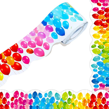 Balloon Leaf Bulletin Board Border Stickers Classroom Decor (Online Order Only)