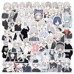 56pcs L.Lawliet Anime Stickers for Laptop, Phone, Car, Scooter, Water Bottle, Suitcase, Stationery, Refrigerator (ONLINE ORDER ONLY)