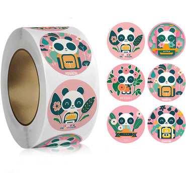 100-500pcs Panda Stickers Funny Animal Cartoon Decals Notebook Stationery Kids Sticker DIY Toys Gift Decoration Sealing Label (ONLINE ORDER ONLY)