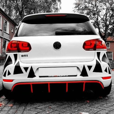 102PCS Angular Shape Sticker For Car Accessories Decoration Side Camouflage Kit Wrap Camo Tuning Styling Waterproof Vinyl Decals (ONLINE ORDER ONLY)