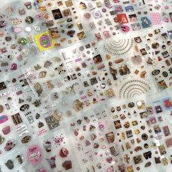 20pcs/set Cute Y2k Glitter Laser Sticker for Phone Camera Luggage Journal Sticker Kawaii Decoration Sticker Gift (ONLINE ORDER ONLY)