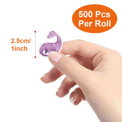 100-500pcs Animals Dinosaur Stickers Reward Stickers for School Reward Students Teachers Cute Decoration Gift Box Sticker Label (Online Order Only)