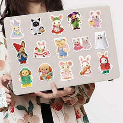 60PCS Fruit Critter Animal Stickers DIY Laptops Water Bottles Phones Decorative Stickers Toy Waterproof Vinyl Decals (ONLINE ORDER ONLY)