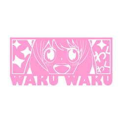 Japanese Anime Car Sticker Window Decoration Anime Star Girl Stickers Laptop Computer External Accessori Die cutting Vinyl Decal (ONLINE ORDER ONLY)