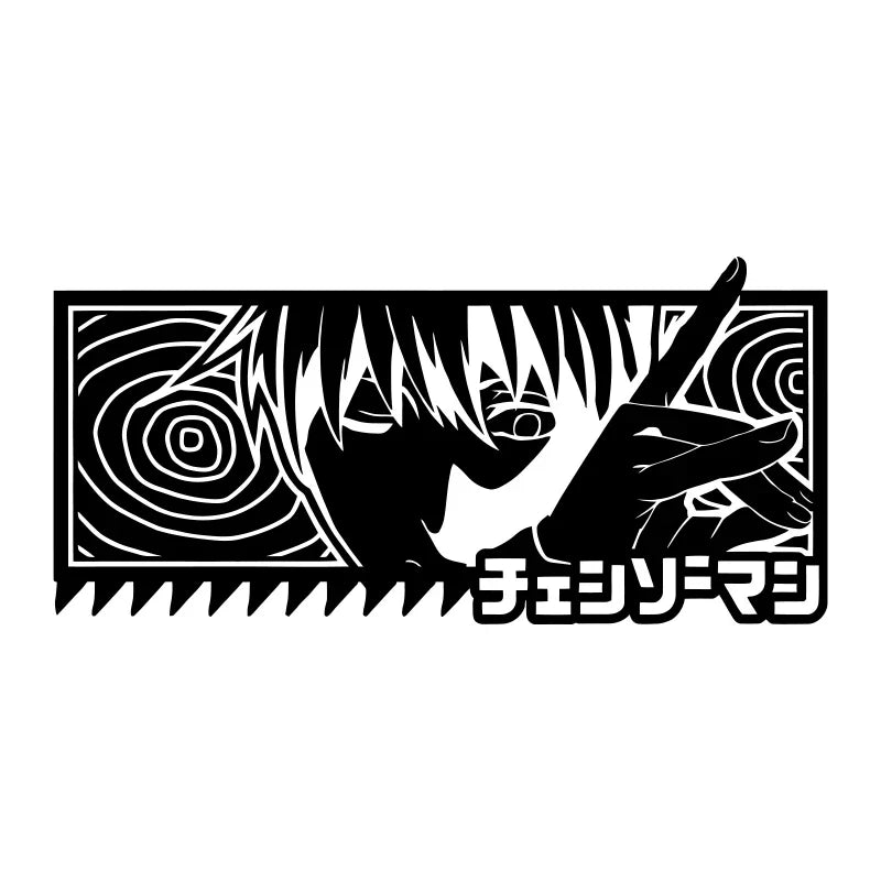 Japanese Anime Car Sticker Window Bumper Decoration Stickers Laptop Computer External Accessories  Die Cutting PVC Vinyl Decals (ONLINE ORDER ONLY)
