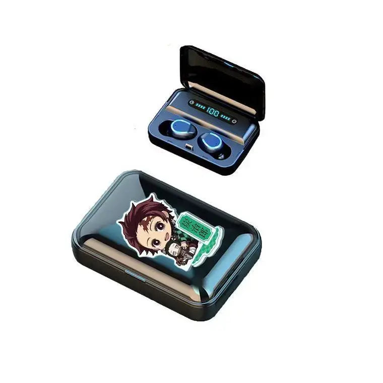Demon Slayer Tanjiro Nezuko Bluetooth Anime Headset