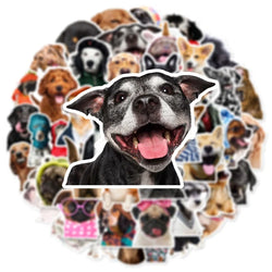 10/30/50PCS Kawaii Dog Hat PVC Sticker Aesthetic DIY Decoration Scrapbooking Accessories Stationery School Supplies for Kids (ONLINE ORDER ONLY)