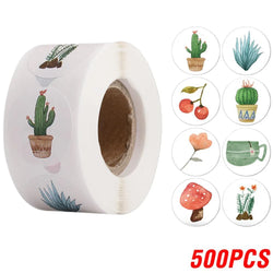 100-500pcs Cartoon Reward Sticker Children Encouragement Sealing Labels Kids Gifts Decorative Teacher Supplies Animal Sticker (ONLINE ORDER ONLY)
