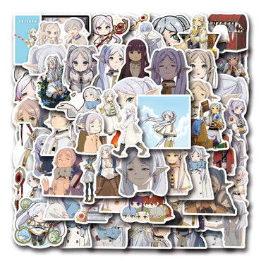 10/30/55PCS Cartoon Anime Frieren: Beyond Journey's End Sticker The Buried Florian Graffiti Decorative Water Glass Decal Toy (ONLINE ORDER ONLY)