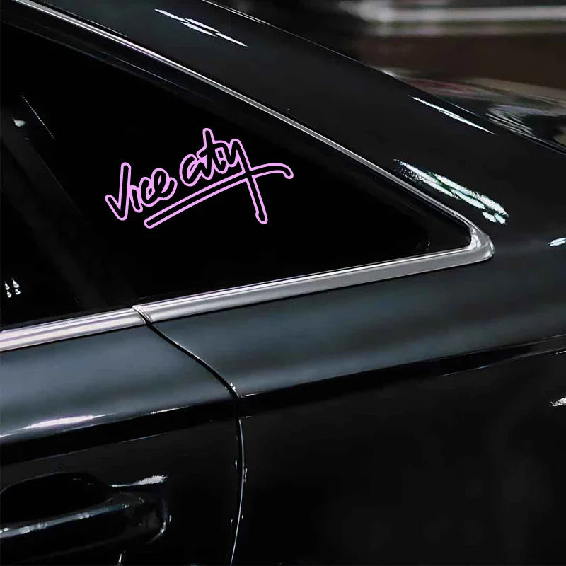 GTA “VICE CITY”decal,creative&fashion stickers for game lovers&fans,high quality sticker for cars trucks motorcycles &laptops! (ONLINE ORDER ONLY)