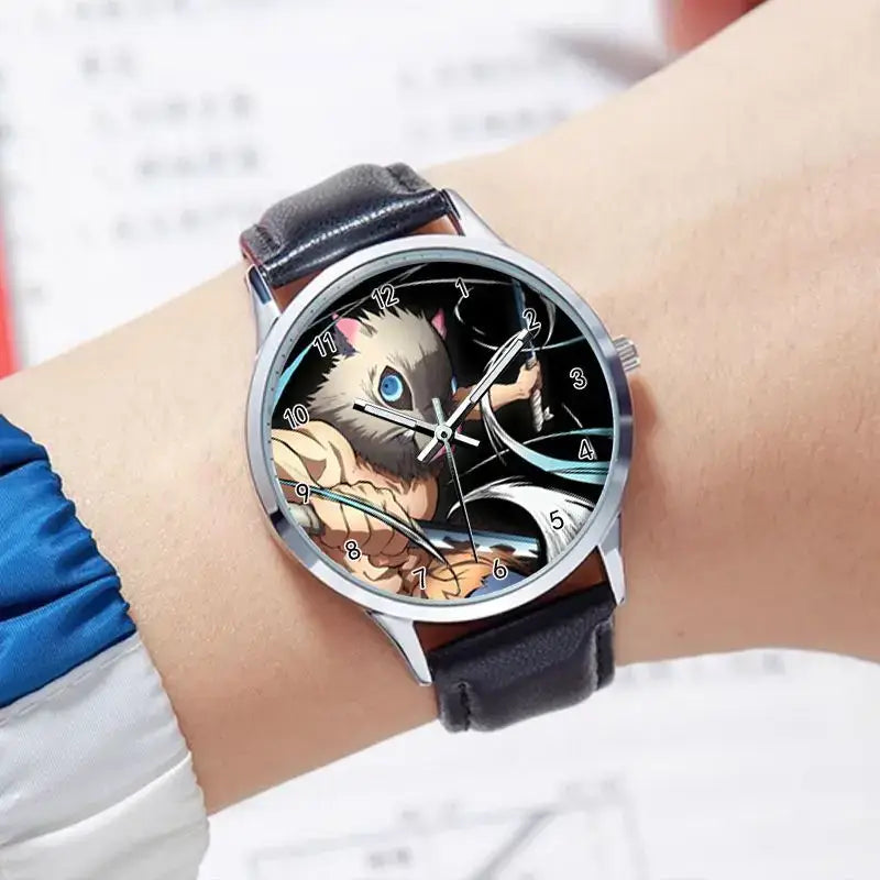 Demon Slayer Watch: Muichirou & Rengoku Business Timepiece (ONLINE ORDER ONLY)