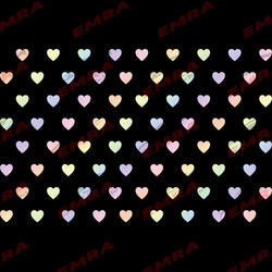 72PCS Love Quarter Window Car Sticker Suitable for Most Vehicles Decoration Die Cutting Accessories Waterproof Vinyl Decals (ONLINE ORDER ONLY)