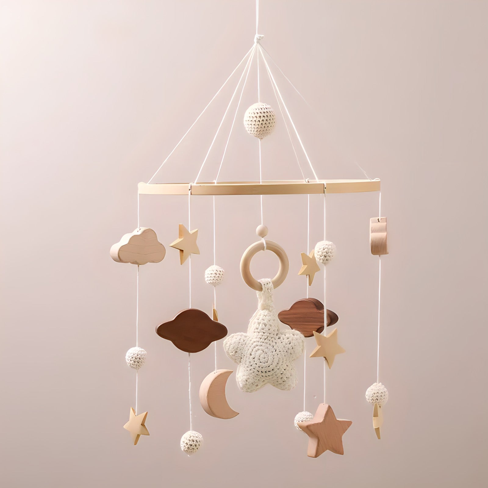 Wooden Mobile Hanging Toys (ONLINE ORDER ONLY)