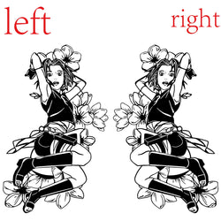 Anime Large Pattern Car Sticker Japanese Anime Cherry Blossom Decoration Window Side Auto Parts Girl Vinyl Decals (ONLINE ORDER ONLY)