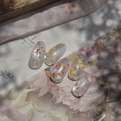 Antique Flowers Bird Swallow Fruit Narcissus Orchid Oranges Peaches Grape Cherry Strawberries Nail Art Stickers Manicure Decals (ONLINE ORDER ONLY)