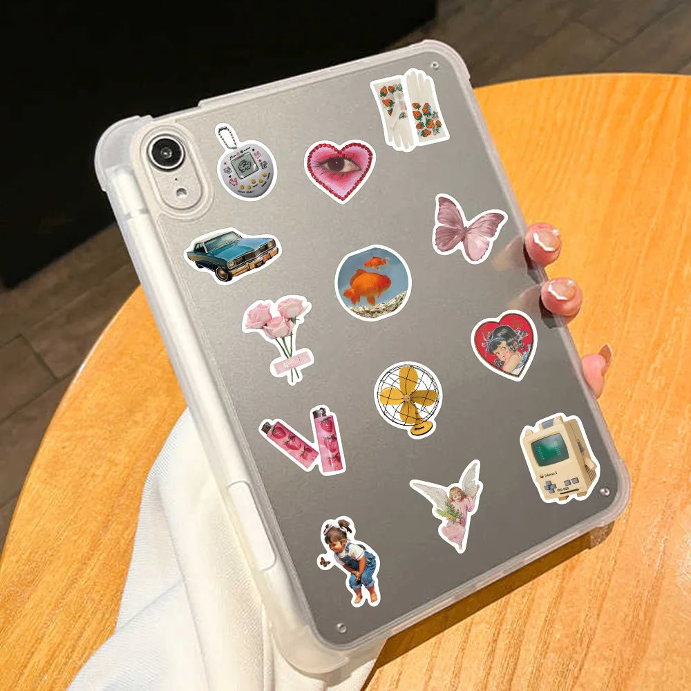10/30/65PCS Y2K Girls Harajuku Cartoon Stickers Aesthetic Graffiti Toys For Kids DIY Motorcycle Scrapbook Phone Bike Wall Decals (ONLINE ORDER ONLY)