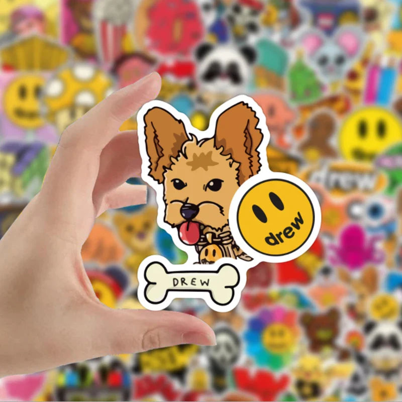 Justin Graffiti Pencil Cases Stickers Scooter Car Bike Laptop Helmet Decor (ONLINE ORDER ONLY)