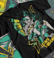 Deku Streetwear T-Shirt: Fire Style Japan Cotton Tee (ONLINE ORDER ONLY)