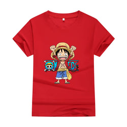One Piece Anime Cotton T-shirt Cute Unisex Summer Top (ONLINE ORDER ONLY)