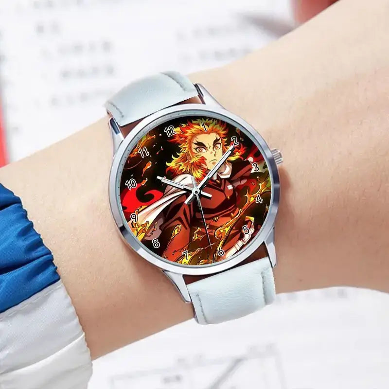 Demon Slayer Watch: Muichirou & Rengoku Business Timepiece (ONLINE ORDER ONLY)