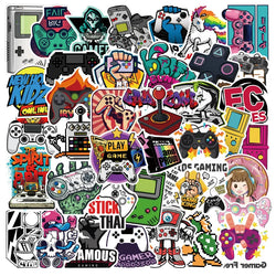 Retro Video Game Stickers Pack for Skateboard Laptop Phone Luggage Car (Online Order Only)