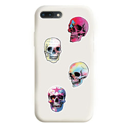 10/30/50PCS Cool Skull Stickers Aesthetic Cute Decoration DIY Skateboard Phone Laptop Scrapbook Bike Car PVC Waterproof Kids Toy (ONLINE ORDER ONLY)