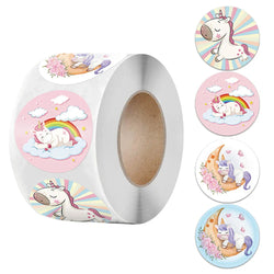 100-500pcs Cute Reward Stickers Roll with Word Motivational Stickers for School Teacher Kids Student Stationery Stickers Kids (Online Order Only)